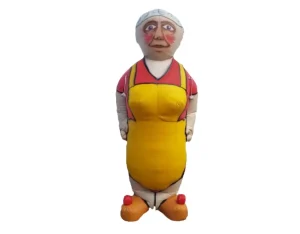 Opblaasfiguur Granny Oma BSH Partyservice