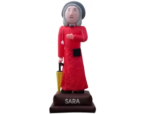 Opblaasfiguur Sarah Lady 5 meter