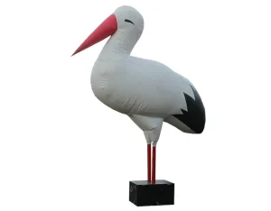Opblaasfiguur Ooievaar BSH Partyservice