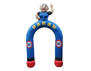 Opblaasfiguur Sarah BSH Partyservice